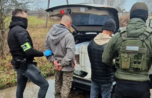 Польские пограничники задержали контрабандистов
