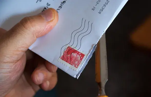 Письмо, иллюстративное фото
