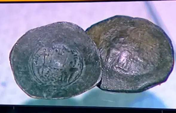 Манеты з дна Дняпра
