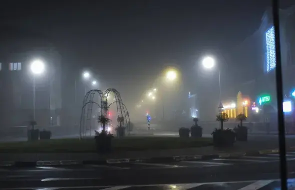 Туман в Полоцке

