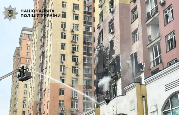 Наступствы ўдару па Кіеве
