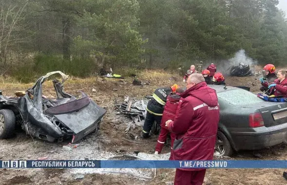 Аварыя пад Слонімам
