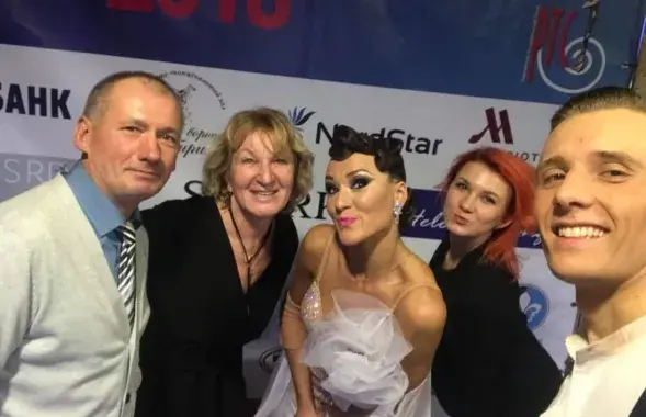 Злева на здымку Войцех і Валянціна Грабіцкія&nbsp;
