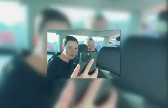 Калеснікава і Бабарыка размаўляюць з Ціханоўскай
