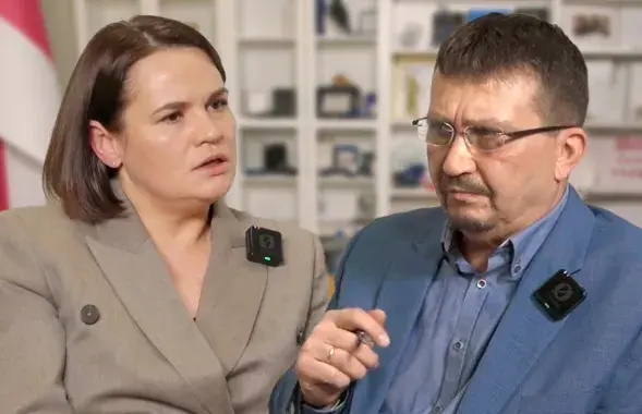 Светлана Тихановская, Змитер Лукашук
