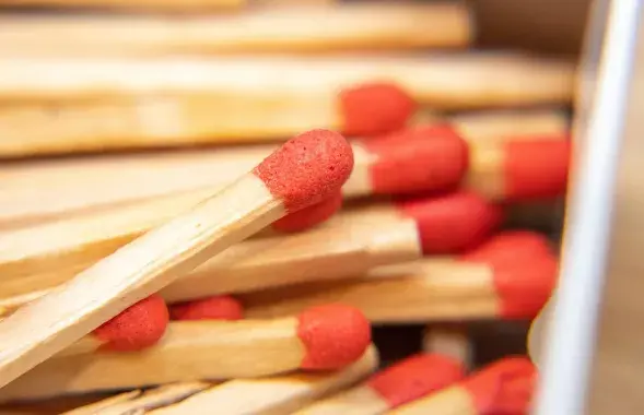 Спички, иллюстративное фото
