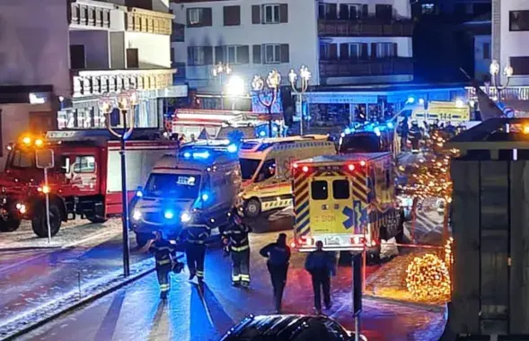 Выбух на курорце Кран-Мантана
