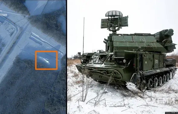 Расійскі "Тор" на Мазырскім НПЗ
