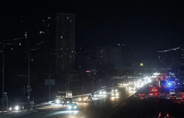 Блэкаут под Киевом
