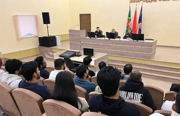 Суд над студэнтам-ланкійцам у Віцебску
