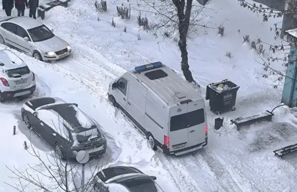 Минский двор, где нашли тело
