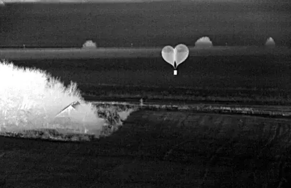 Кантрабанда на паветраных шарах
