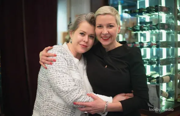 Вераніка Цапкала і Марыя Калеснікава
