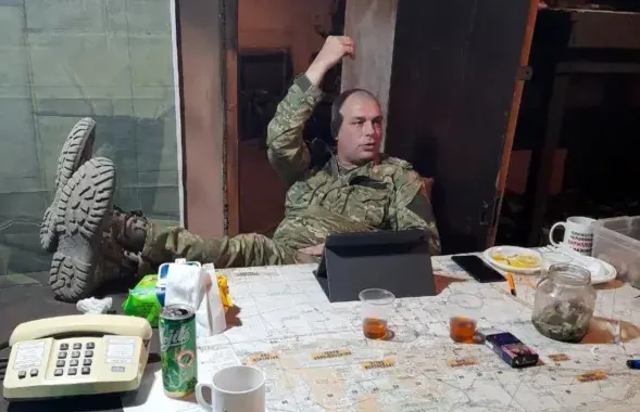 Генерал Дземурчыеў на працоўным месцы&nbsp;
