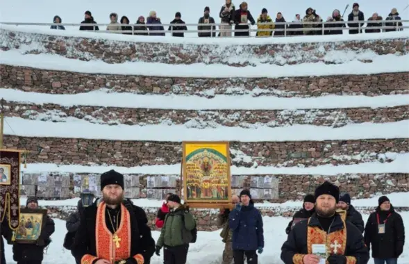 У Магілёве адбылося шэсце да месца масавых рэпрэсій
