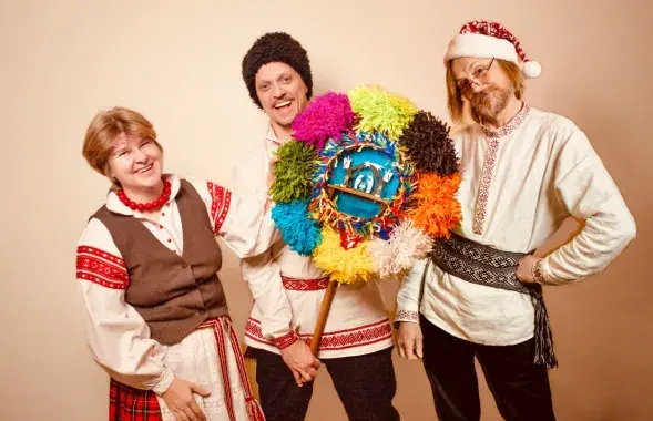 Надзея Нортан, Сяржук Доўгушаў і Аляксандр "Маляваныч" Ждановіч
