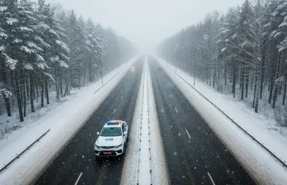 Зіма, ілюстрацыйнае фота
