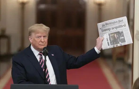 Президент США Дональд Трамп
