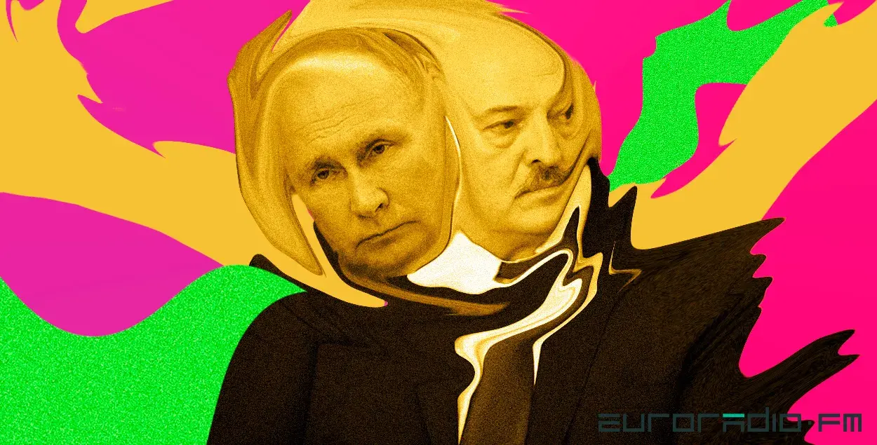 Розныя санкцыі аддзяляюць становішча Пуціна і Лукашэнкі / калаж Улада Рубанава, Еўрарадыё
