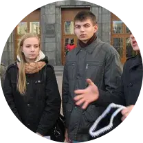 Некалькі дзясяткаў студэнтаў БДУ "паклікалі рэктара на дыван"