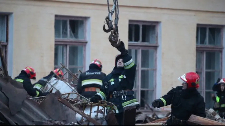Следчы камітэт: У будынку ў Дзяржынскім раёне магла выбухнуць хімічная сумесь