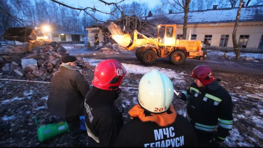 Следчы камітэт: У будынку ў Дзяржынскім раёне магла выбухнуць хімічная сумесь