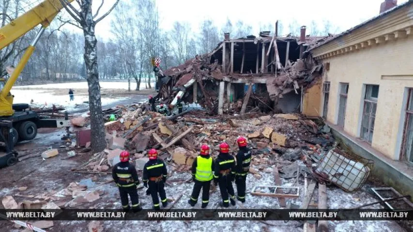 Следчы камітэт: У будынку ў Дзяржынскім раёне магла выбухнуць хімічная сумесь
