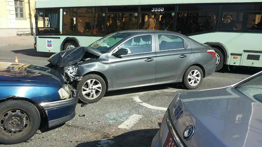 У Мінску ў ДТЗ цяжарная жанчына атрымала чэрапна-мазгавую траўму (фота)