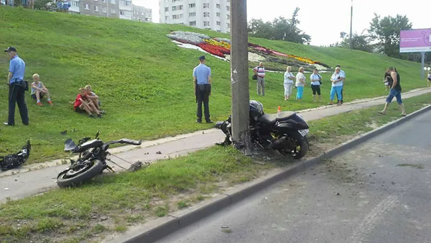 У Мінску на праспекце Ракасоўскага загінуў 34-гадовы матацыкліст
