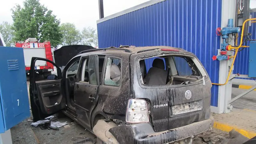 Следчы камітэт пракаментаваў выбух на запраўцы ў Баранавічах