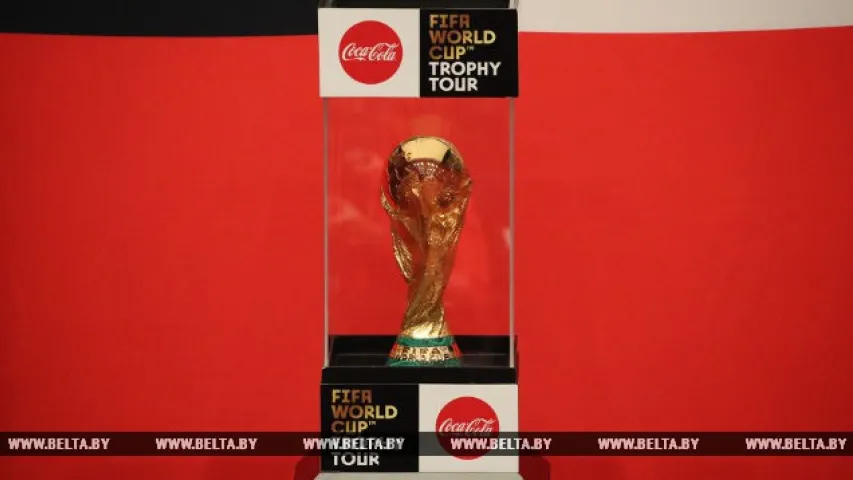 Лукашэнка і Кубак свету па футболе FIFA (фотафакт)