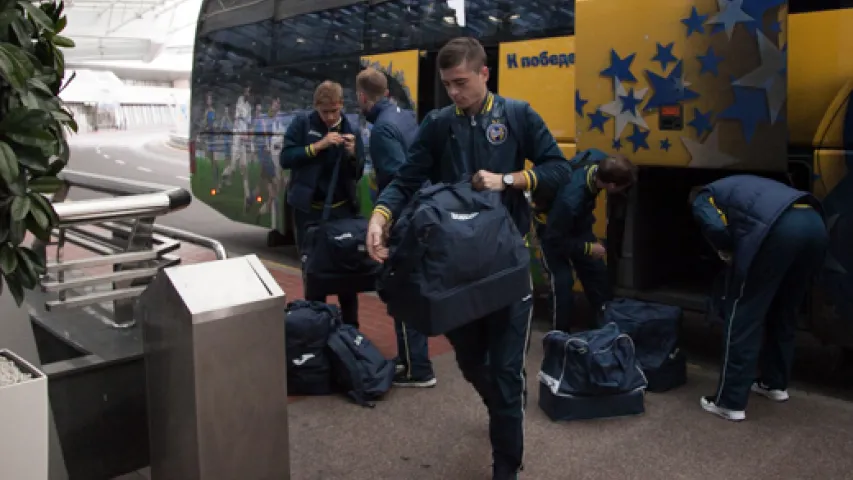 На матч з "Барселонай" паляцелі 20 гульцоў БАТЭ (фота)