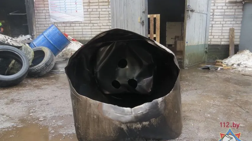 З'явіліся новыя здымкі з месца выбуху на станцыі тэхабслугоўвання ў Мінску