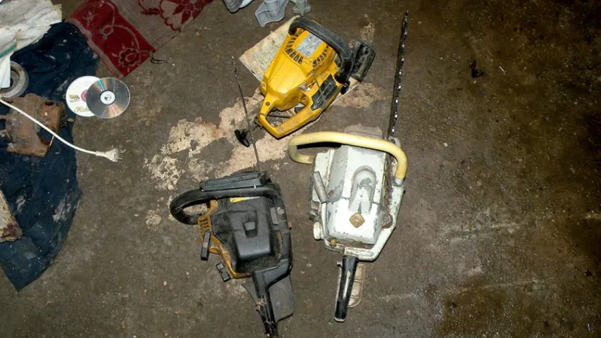 У Слуцку катэдж быў завалены скрадзенымі рэчамі (фота)