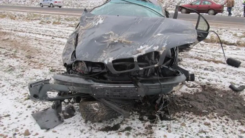 У Барысаўскім раёне пасля ДТЗ збег кіроўца BMW, пасажыр памёр у бальніцы