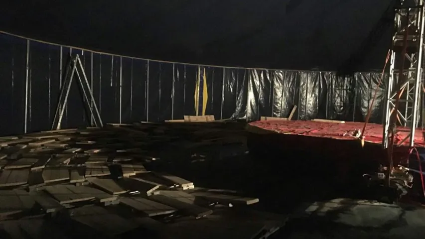 Па факце здарэння ў цырку-шапіто ў Заслаўі распачалі крымінальную справу