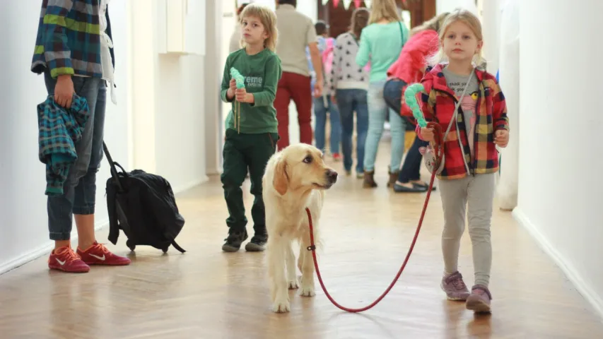 На "Казачным джэме" казкі слухалі не толькі дзеці, але і сабакі (фота)