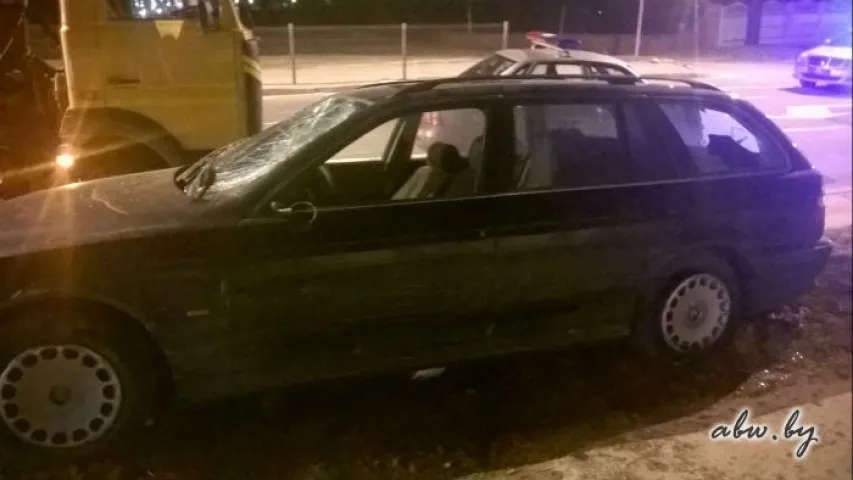 У Мінску была пагоня за BMW, пашкоджаныя дзве машыны ДАІ (АБНОЎЛЕНА)