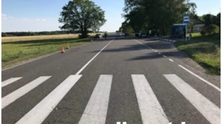 У Іванаўскім раёне 9-гадовы хлопчык з Мінска на ровары трапіў пад легкавік
