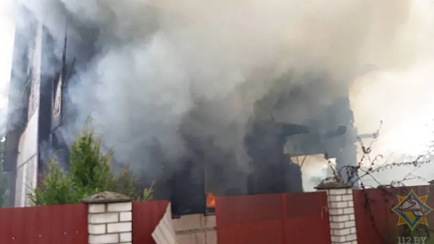 У Мінскім раёне котка дапамагла пенсіянерцы выратавацца на пажары