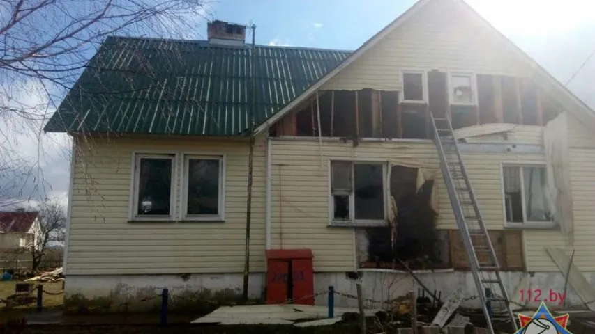 У Пухавіцкім раёне на пажары загінула школьніца