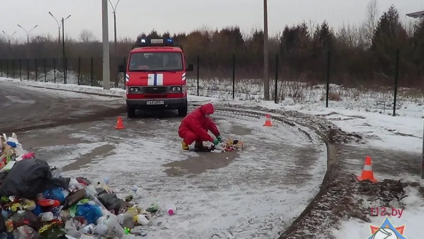 У Брэсце знайшлі радыеактыўны аднаразовы падгузнік (фота)  