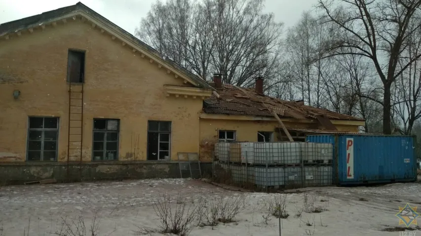 З’явіліся здымкі з месца выбуху ў будынку ў Дзяржынскім раёне