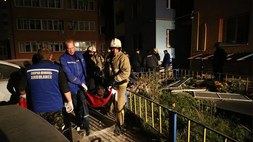 Падчас выбуху ў жылым доме ў Разані загінулі тры чалавекі