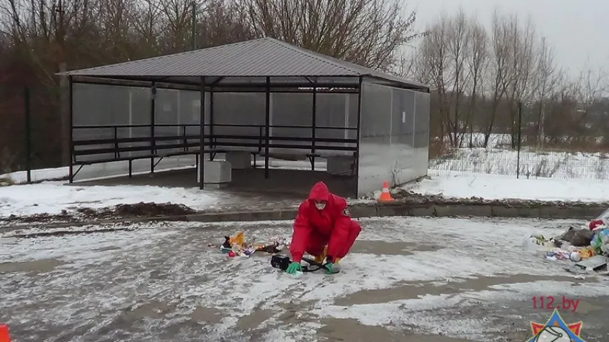У Брэсце знайшлі радыеактыўны аднаразовы падгузнік (фота)  