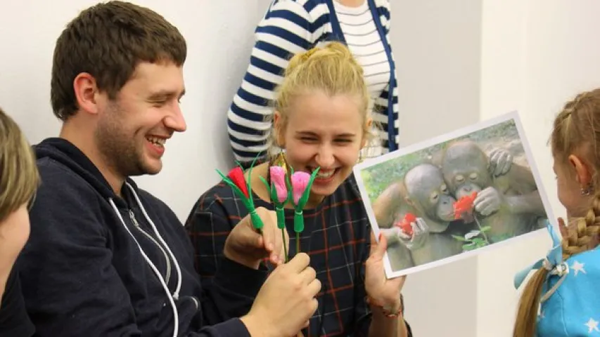 На "Казачным джэме" казкі слухалі не толькі дзеці, але і сабакі (фота)