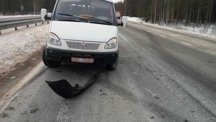 У ДТЗ на трасе М-1 у Івацэвіцкім раёне сур'ёзна пацярпелі жанчына і дзіця