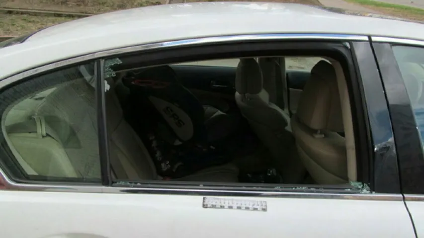 Аршанец у Мінску за адну ноч абакраў чатыры аўто