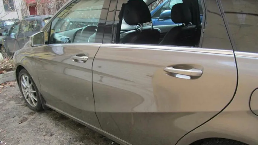 Аршанец у Мінску за адну ноч абакраў чатыры аўто