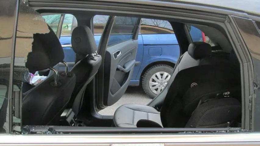 Аршанец у Мінску за адну ноч абакраў чатыры аўто